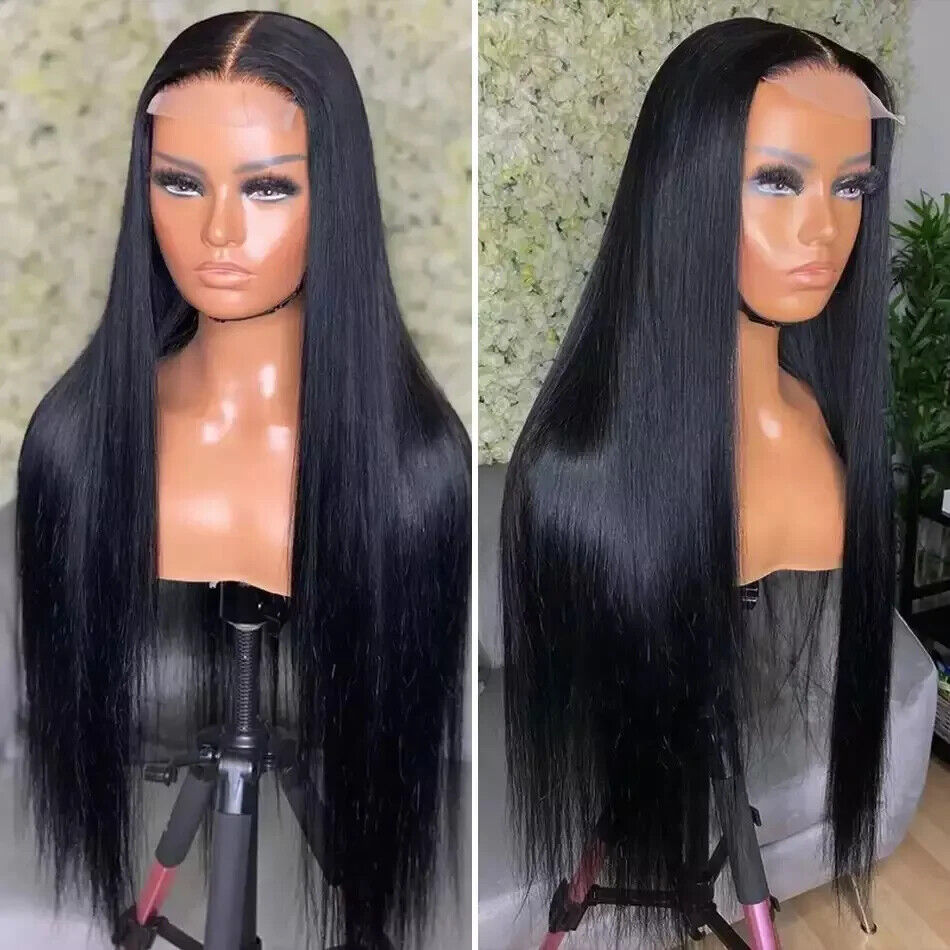 Human Hair 13x4 Front Lace Wig — detail view