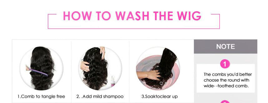 Brazilian Water Wave Headband Human Hair Wigs — product view