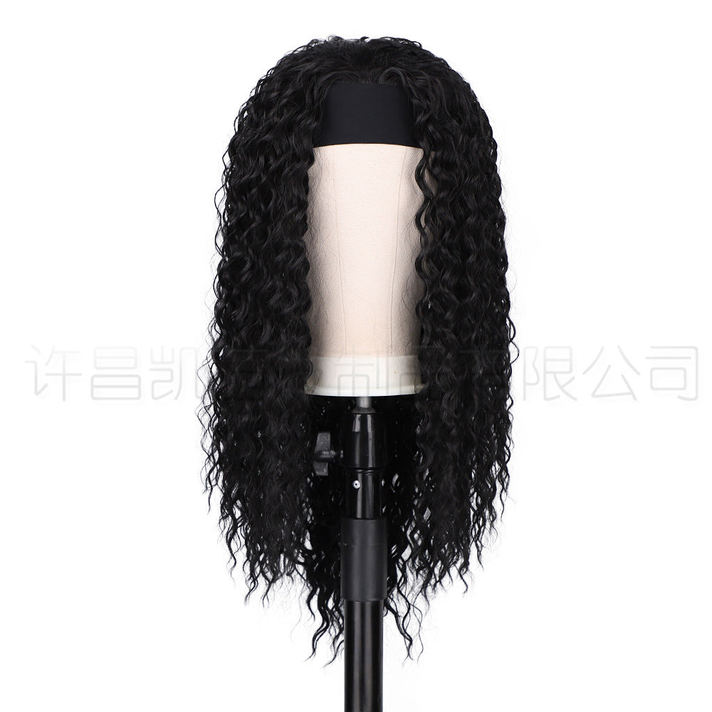 Women's Chemical Fiber Wig Bandage Wig — alternate product view