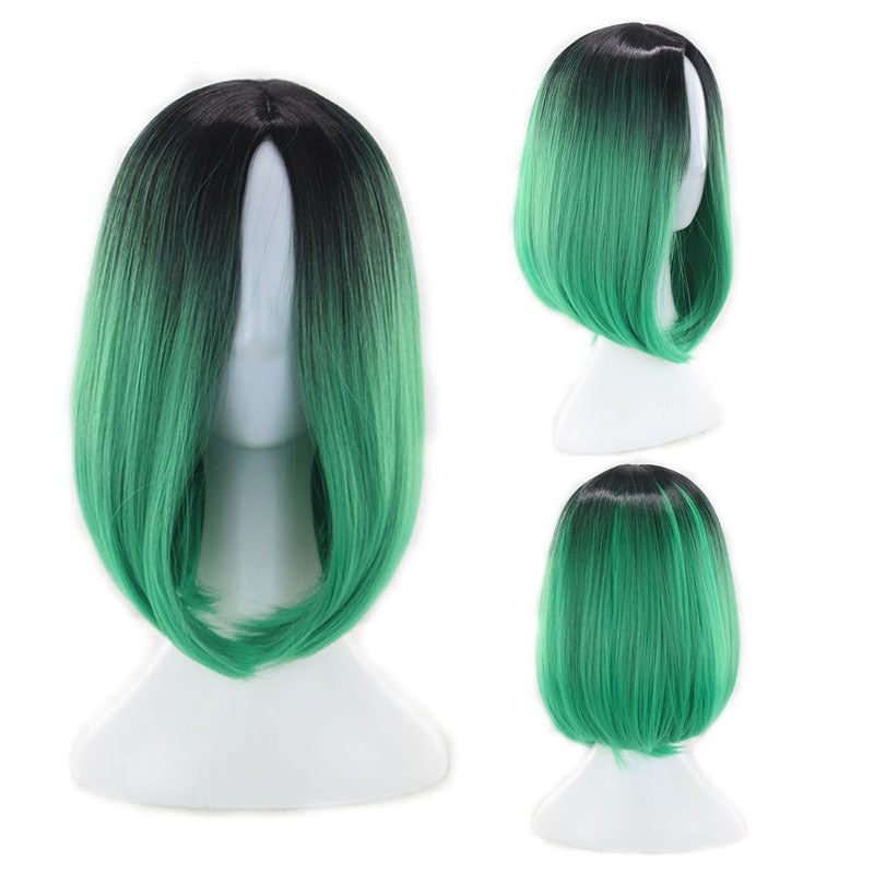 Wig Women's Short Straight Hair Gradient Bobo — product detail