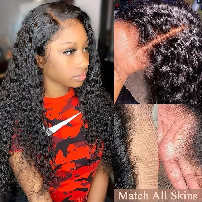 African Wig Fluffy Long Curly Hair Small Curly Wave High Temperature Silk Chemical Fiber Wig — detail view