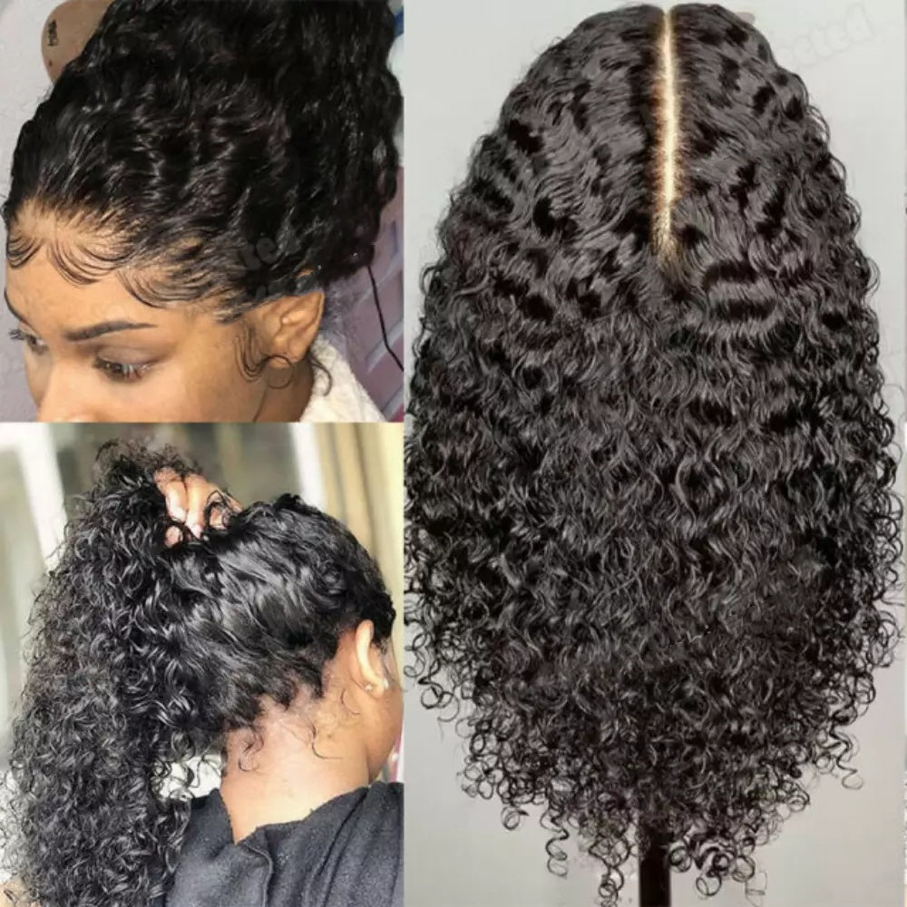 African Wig Fluffy Long Curly Hair Small Curly Wave High Temperature Silk Chemical Fiber Wig — additional product view