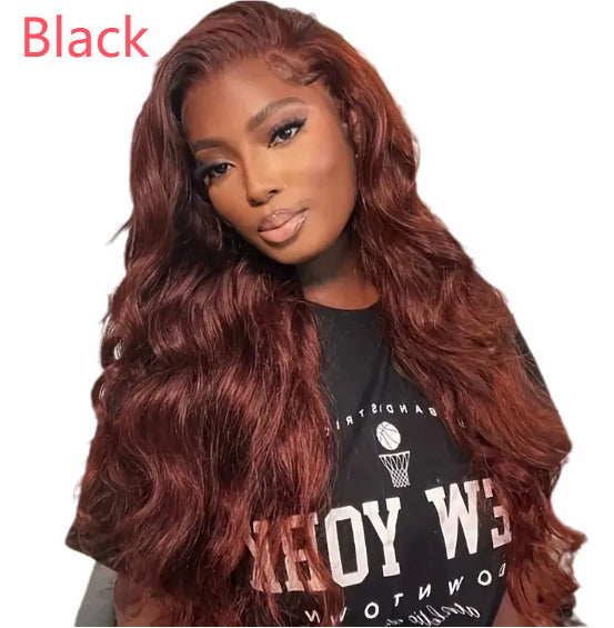 Natural Fluffy Big Wave Long Curly Wig — alternate detail