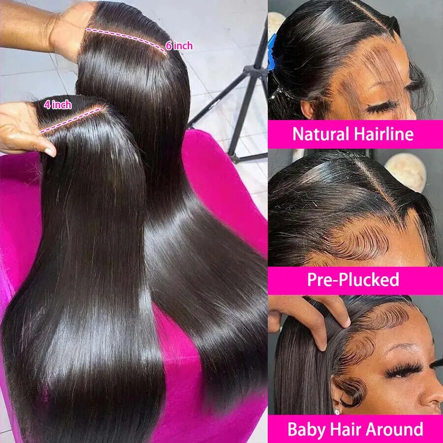 Human Hair 13x4 Front Lace Wig — product detail