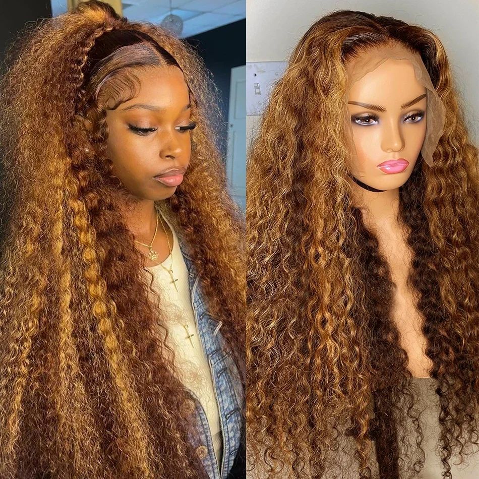 Curly Loose Deep Wave Lace Forehead Wig 13x4 — product detail