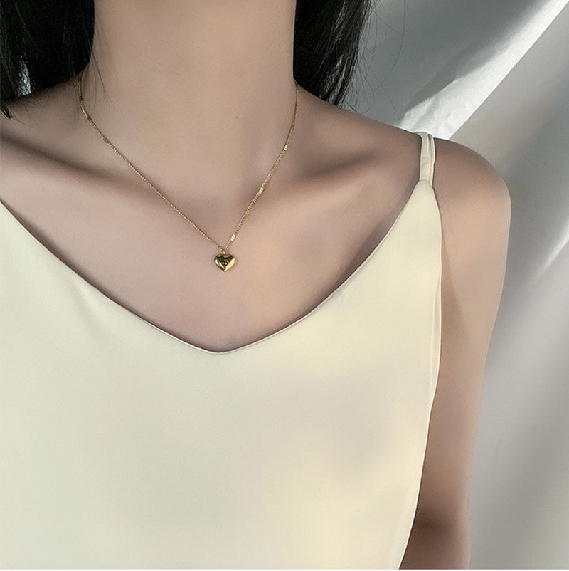Necklace for Women Vintage Love Heart Pendant Party Jewelry — main product view