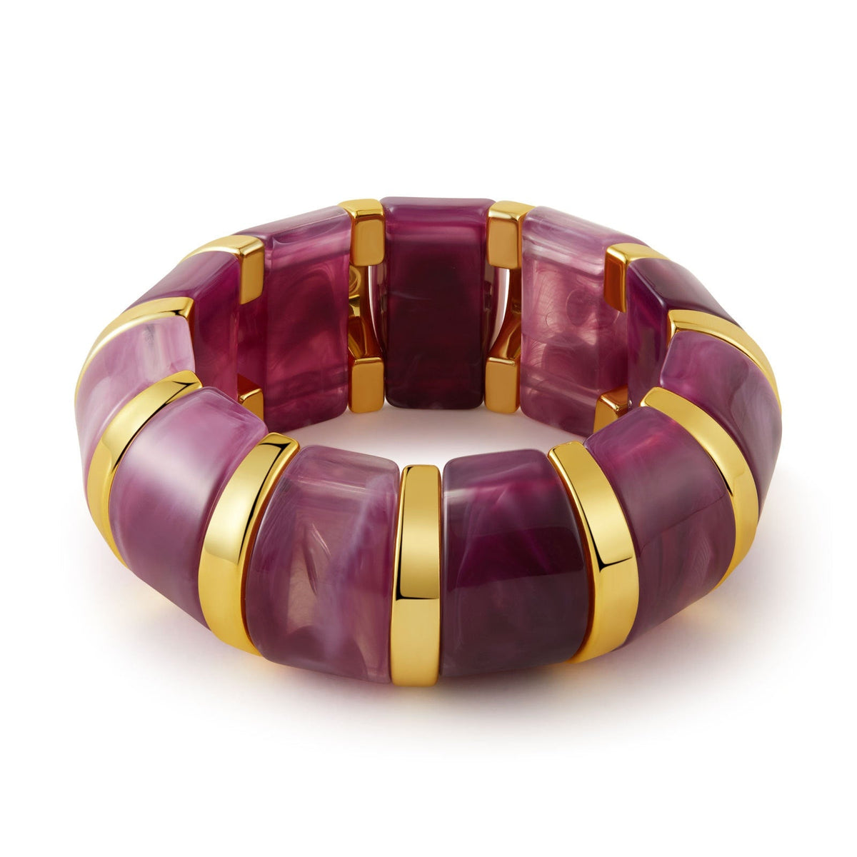 Acrylic Bracelet Geometric Jewelry for Women — detail view