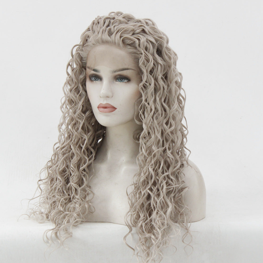 Women's Chemical Fiber Front Lace Wig — additional product view