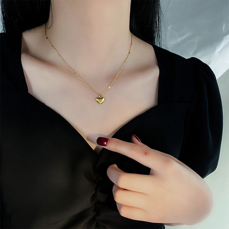 Necklace for Women Vintage Love Heart Pendant Party Jewelry — additional product view