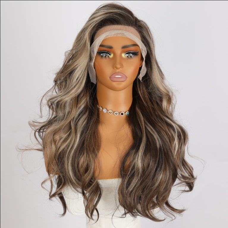 Synthetic Hair Wigs Highlight Wear Go Wigs for Black Women Glueless Wigs — detail view