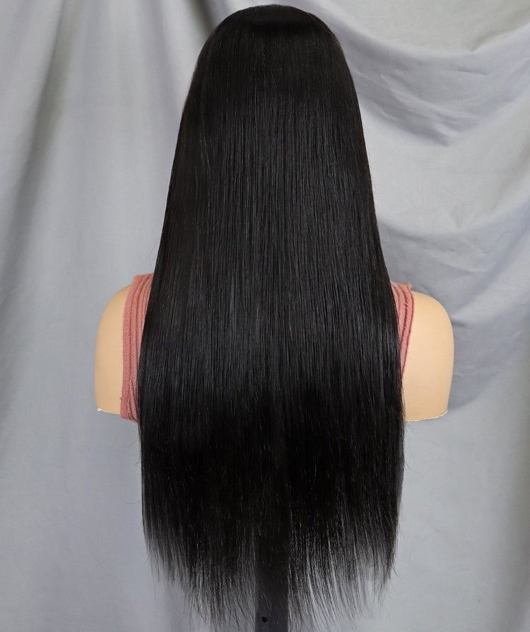 6x4 Density Virgin Human Hair Wigs for Black Women Vietnamese Raw Hair Transparent Lace Front Pre-plucked Bleached Knots — main product view
