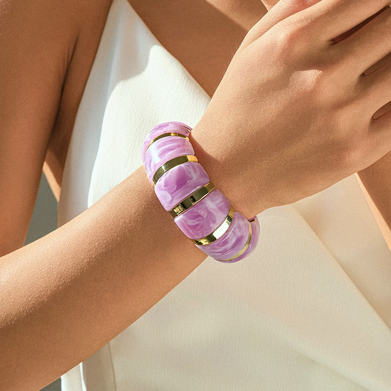 Acrylic Bracelet Geometric Jewelry for Women — main product view