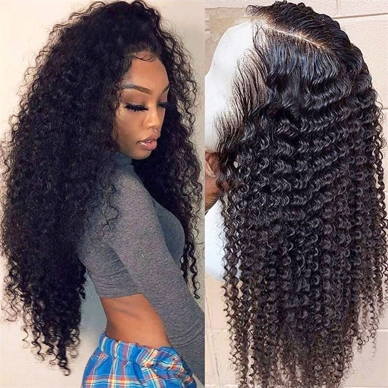 Women's Long Hair Synthetic Lace Wig — product view