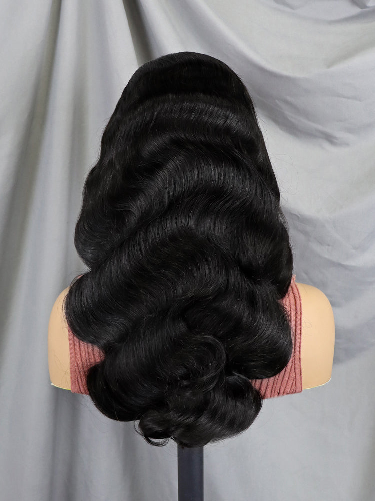 6x4 Density Virgin Human Hair Wigs for Black Women Vietnamese Raw Hair Transparent Lace Front Pre-plucked Bleached Knots — product view