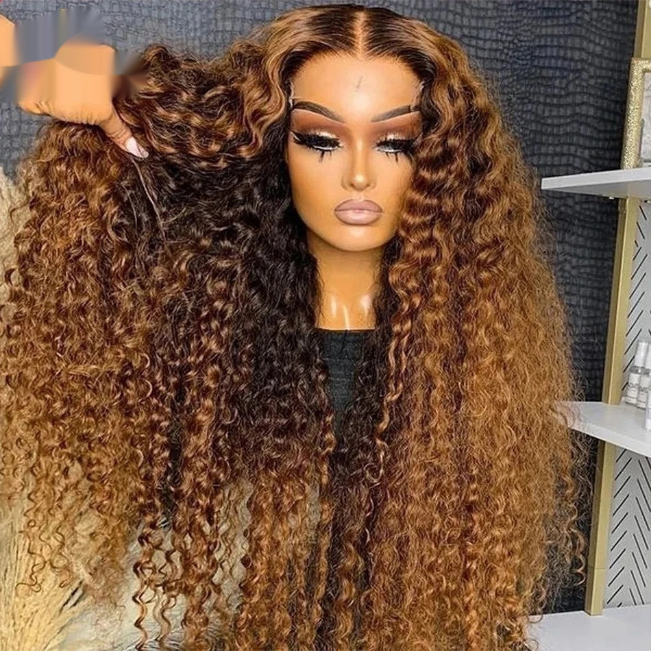 Curly Loose Deep Wave Lace Forehead Wig 13x4 — additional product view
