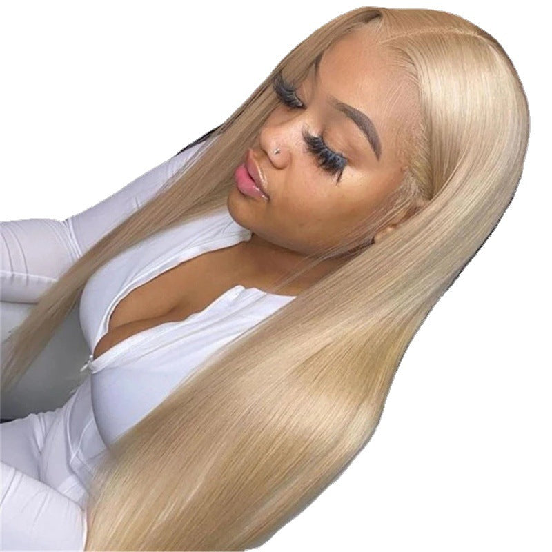 Women's Mid-length Straight Waist-length Wig — alternate product view
