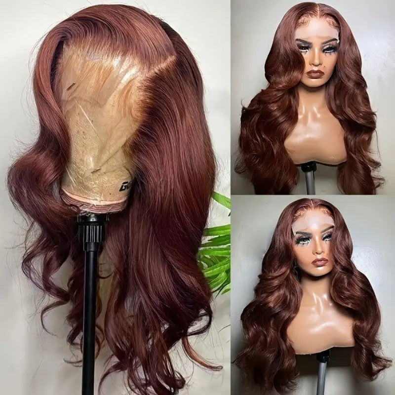 Natural Fluffy Big Wave Long Curly Wig — detail view