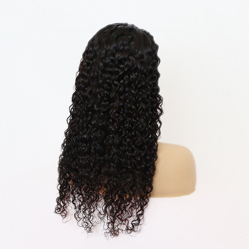Brazilian Water Wave Headband Human Hair Wigs — main product view