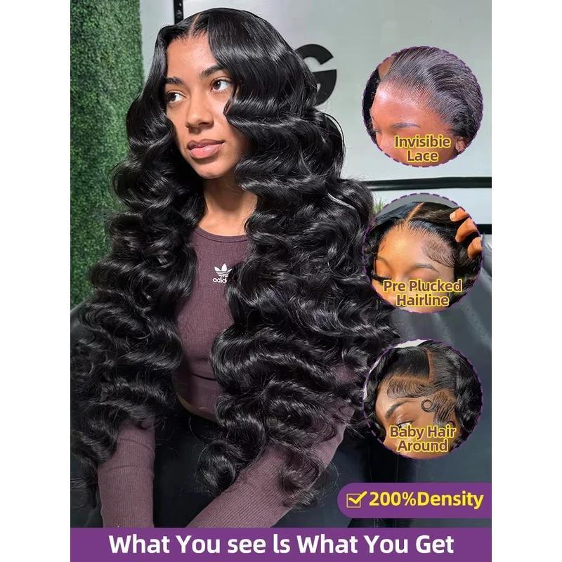 300 Density Loose Wave HD Lace Wig — additional product view