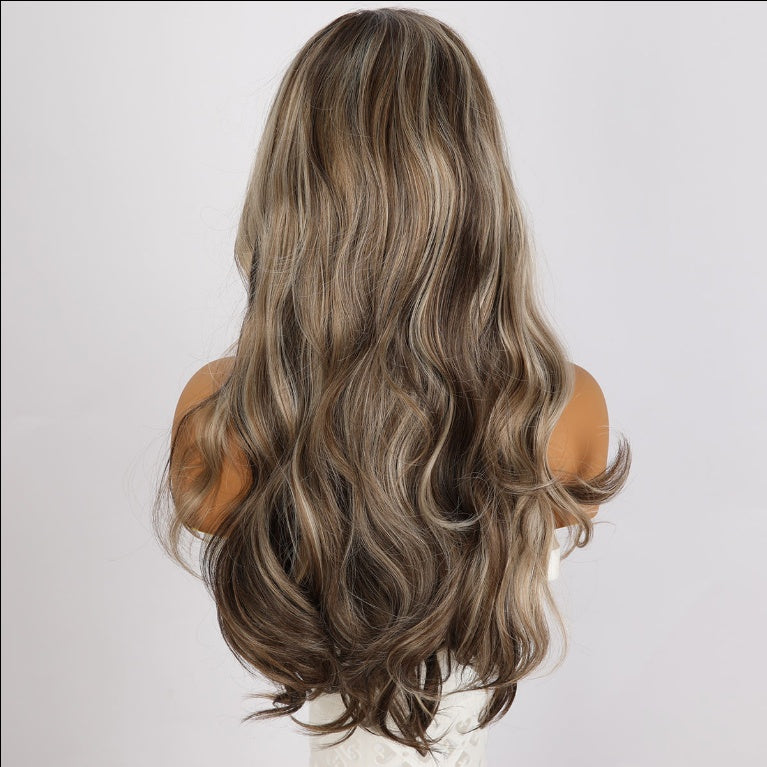 Synthetic Hair Wigs Highlight Wear Go Wigs for Black Women Glueless Wigs — alternate product view