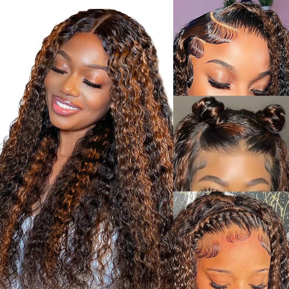 Women Front Lace Synthetic Wigs — product view