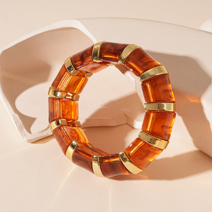 Acrylic Bracelet Geometric Jewelry for Women — product detail
