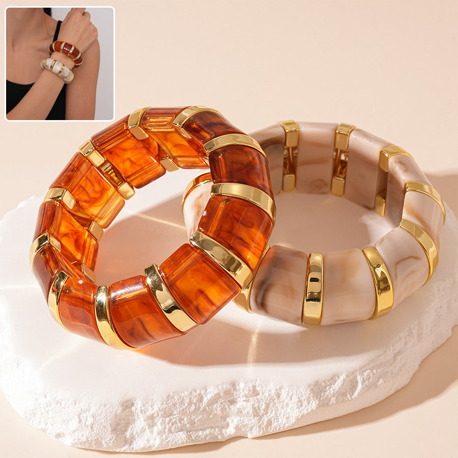 Acrylic Bracelet Geometric Jewelry for Women — main product view
