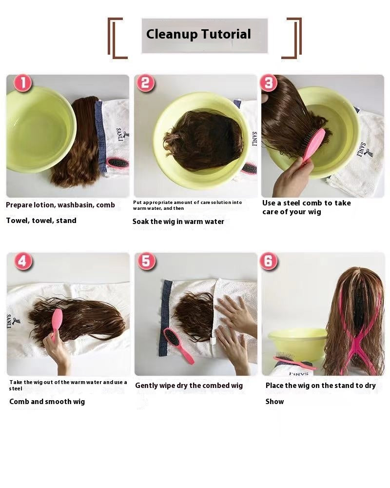 Front Lace Long Straight African Women Wig — alternate product view