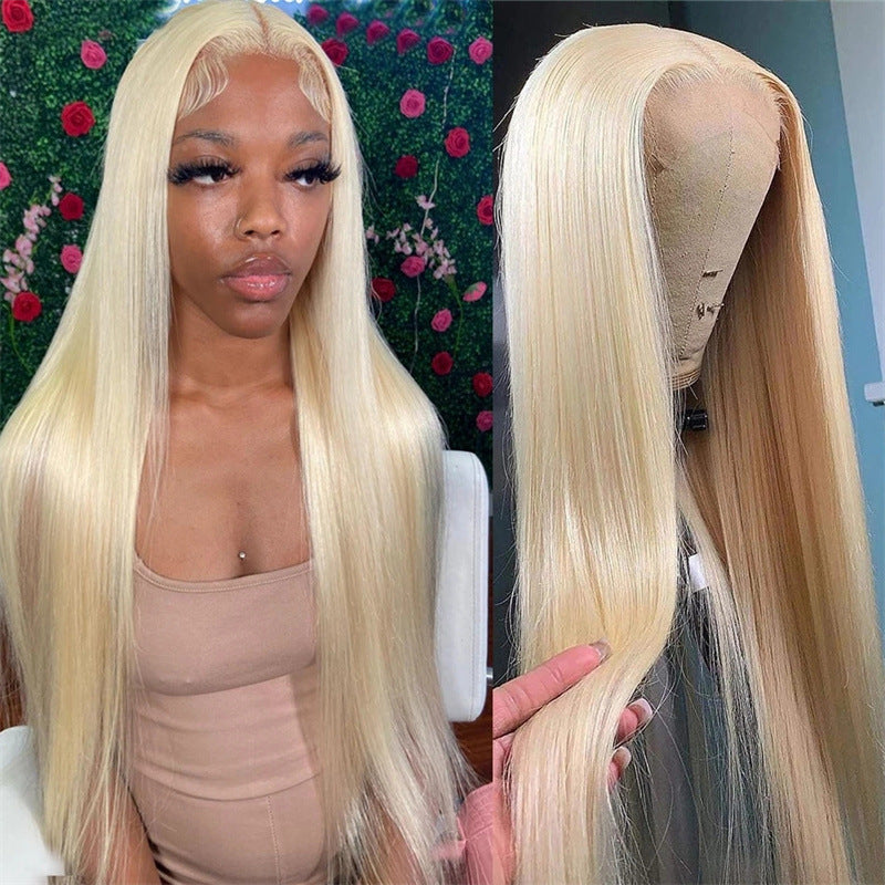 Women's Mid-length Straight Waist-length Wig — additional product view