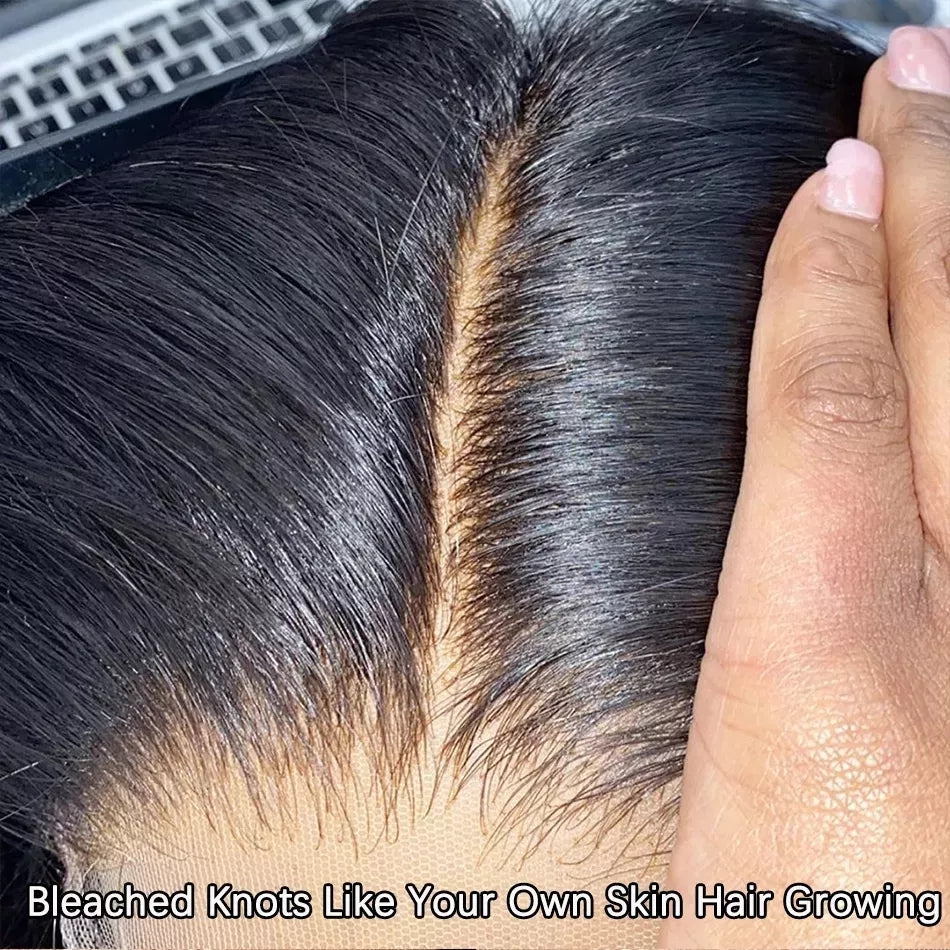 6x4 Density Virgin Human Hair Wigs for Black Women Vietnamese Raw Hair Transparent Lace Front Pre-plucked Bleached Knots — product detail