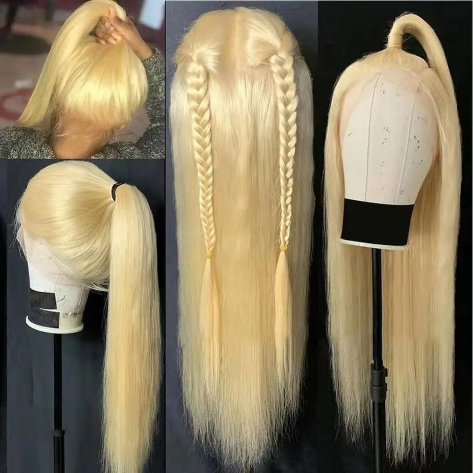 Front Lace Long Straight African Women Wig — product detail