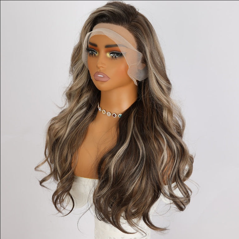 Synthetic Hair Wigs Highlight Wear Go Wigs for Black Women Glueless Wigs — main product view