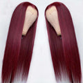 Full Wig Long Straight Front Lace Wig Smooth Hair — product detail