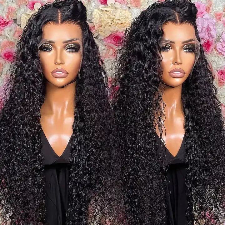 12a Water Wave Human Hair 13x4 Lace Front Wig — product detail