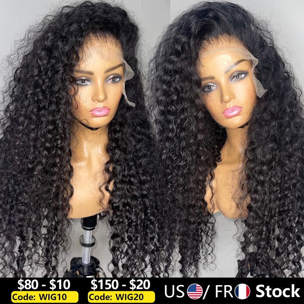 Deep Wave T Part Frontal Wig Human Hair Wig — main product view