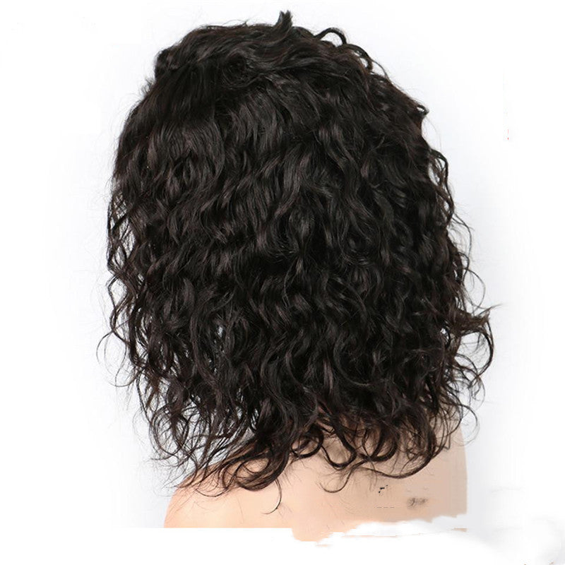 Full Lace Wig Women Bob Head Semi-mechanical Wig — product detail