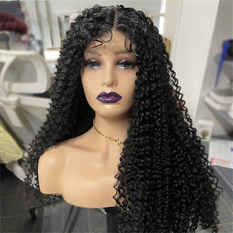 Women's Long Hair Synthetic Lace Wig — main product view