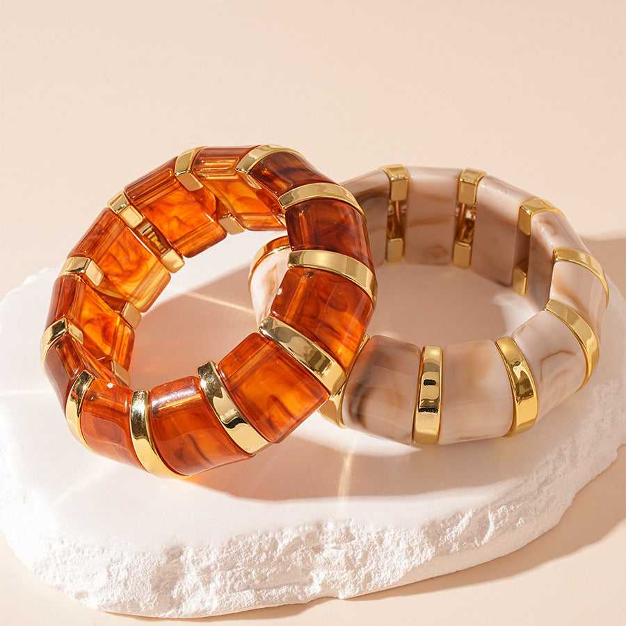 Acrylic Bracelet Geometric Jewelry for Women — product view