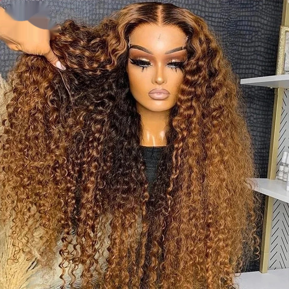 Curly Loose Deep Wave Lace Forehead Wig 13x4 — main product view
