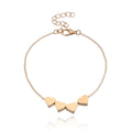 Korean Thin Chain Heart Bracelet for Women Birthday Party Jewelry — additional product view