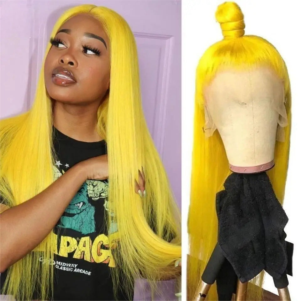 Women Color Human Wigs — alternate detail