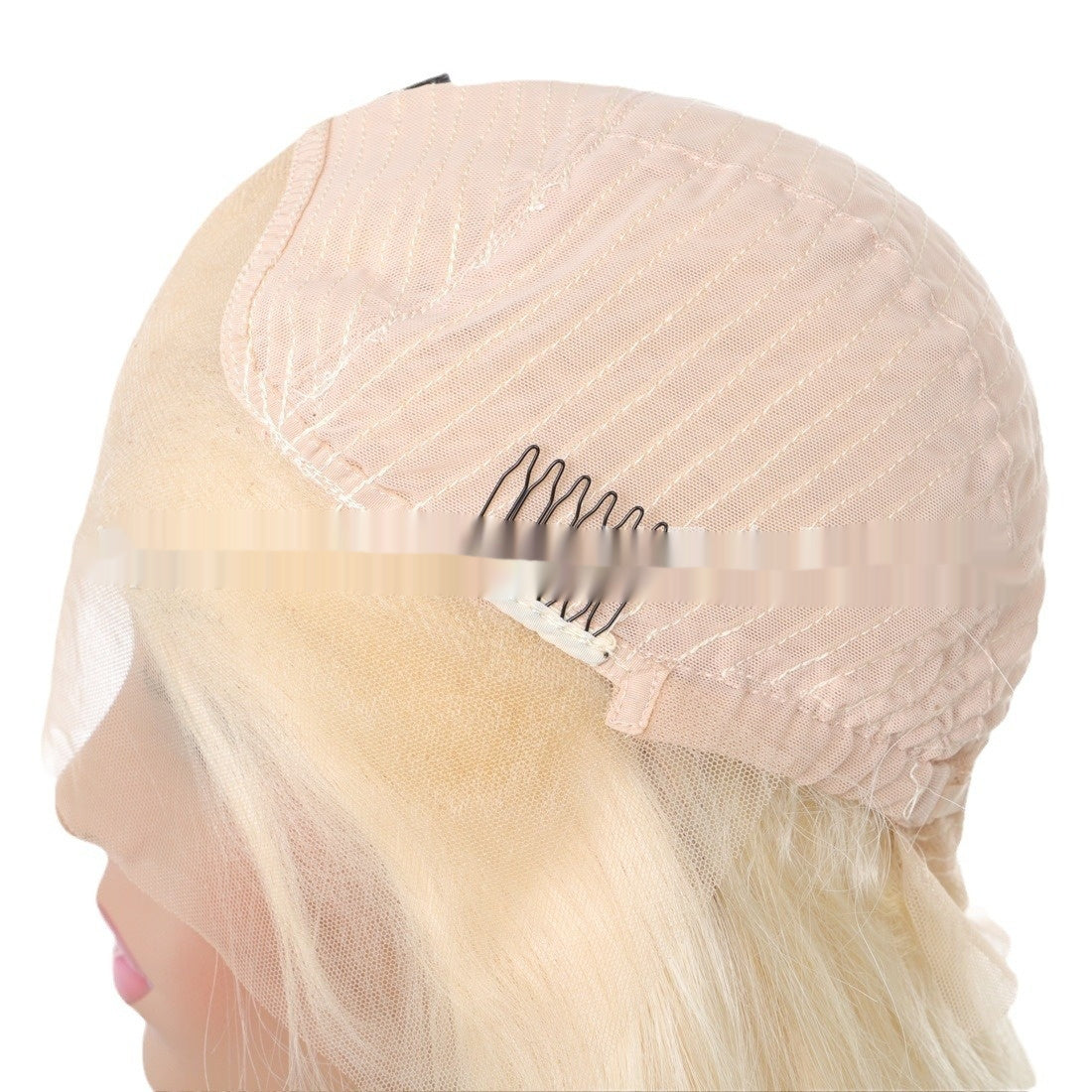 Real Human Hair Transparent Lace Full-head Wig — additional product view