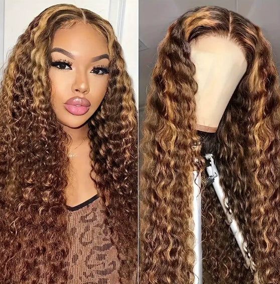 Women Front Lace Synthetic Wigs — main product view